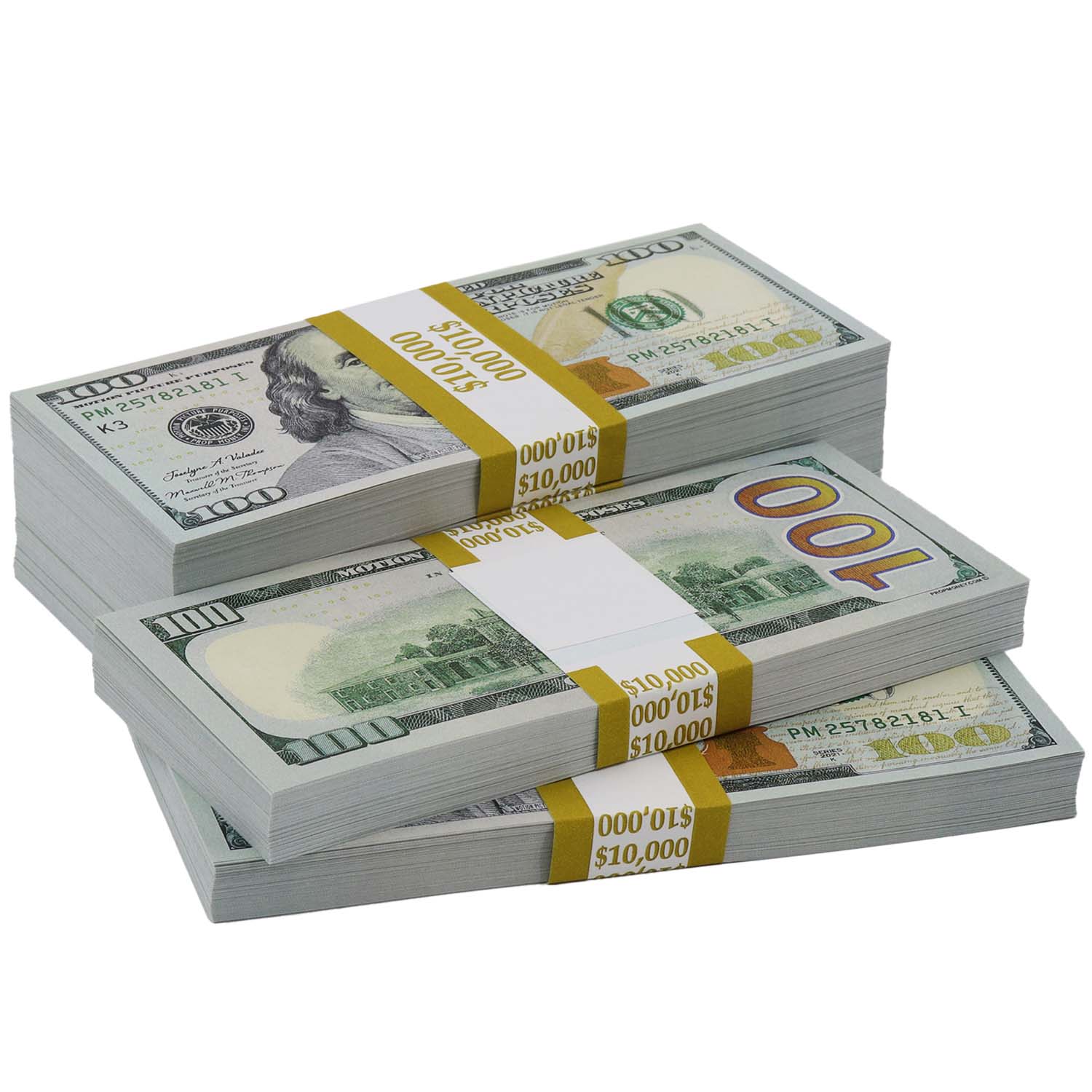 $50,000 BLANK FILLER New Series Stacks