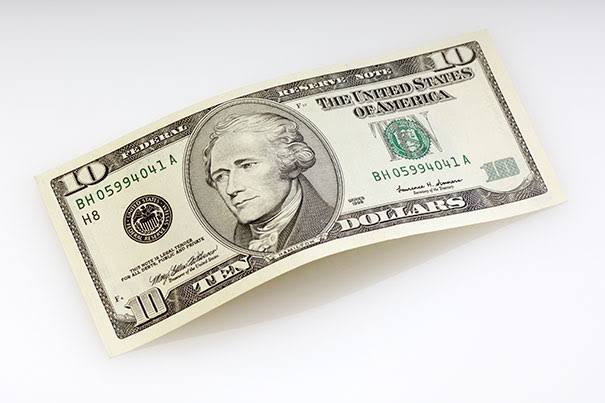 New Style $10 Full Print Prop Money Stack