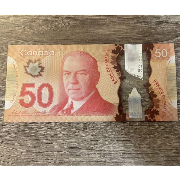 50 Canadian Dollar