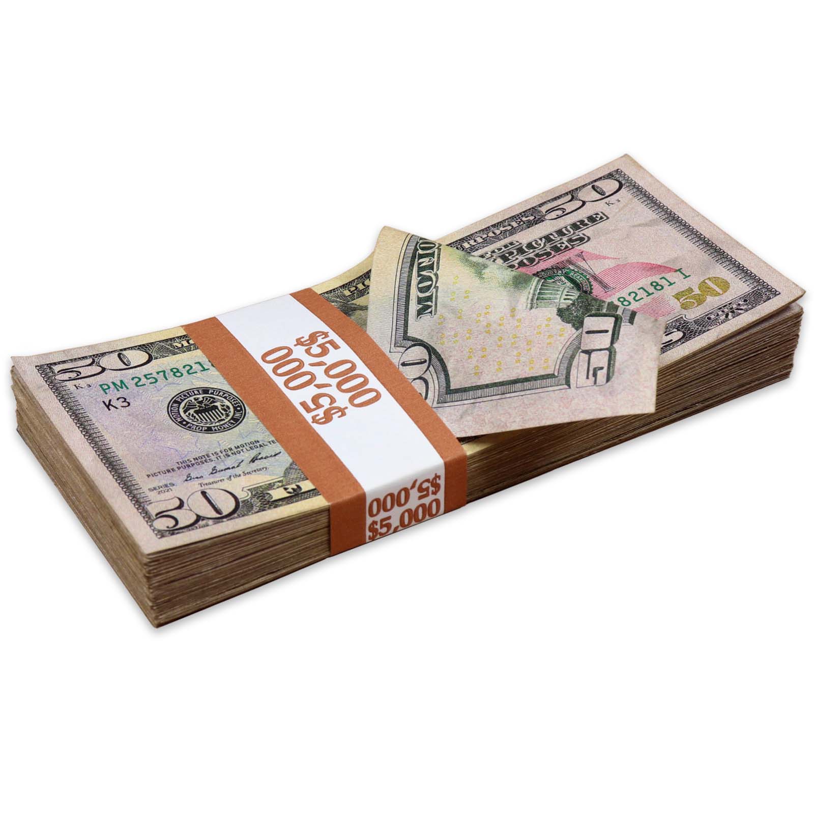$5,000 RealAged® Full Print New Series Stack